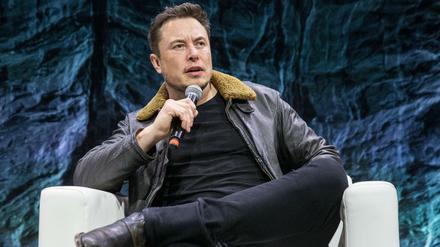 Elon Musk spricht bei einer Konferenz im amerikanischen Austin. (Archivbild)