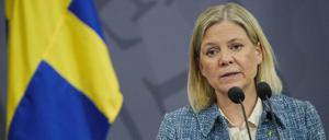 Die Regierungspartei der schwedischen Ministerpräsidentin Magdalena Andersson will in die Nato.