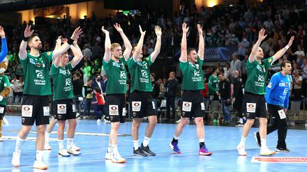 Nach einem deutlichen Sieg hatten die Füchse am Samstag allen Grund zum Jubeln.