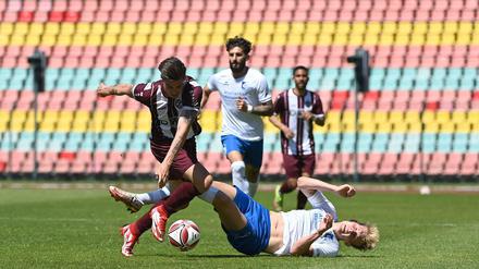 Am 38. Spieltag siegt der BFC Dynamo mit 4:2 (2:1) bei der VSG Altglienicke.