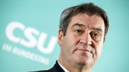 Markus Söder, Ministerpräsident von Bayern und Vorsitzender der CSU