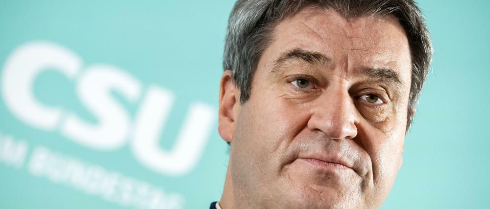 Markus Söder, Ministerpräsident von Bayern und Vorsitzender der CSU