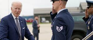 US-Präsident Joe Biden reist am Dienstag nach Buffalo.