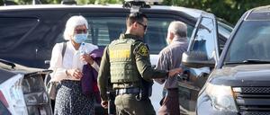 Mehrere Menschen sind in einer Kirche im US-Bundesstaat Kalifornien angeschossen worden 