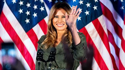 Melania Trump, damalige First Lady der USA, im Oktober 2020 