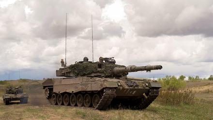 Deutschland schickt Leopard-2-Panzer nach Tschechien.