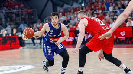 Tamir Blatt (links) und die Berliner sprühten mal wieder vor Spielfreude. 