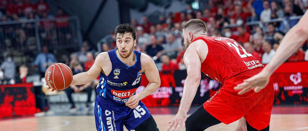 Tamir Blatt (links) und die Berliner sprühten mal wieder vor Spielfreude.
