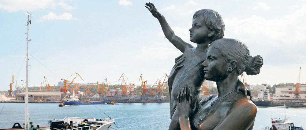 Auf einem Archivbild von 2016 ist der Hafen von Odessa zu sehen. 