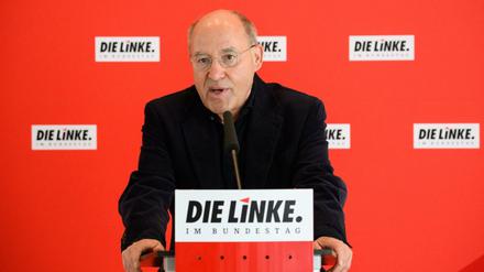Früherer Vorsitzender der Linkspartei: Gregor Gysi.