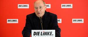 Früherer Vorsitzender der Linkspartei: Gregor Gysi.
