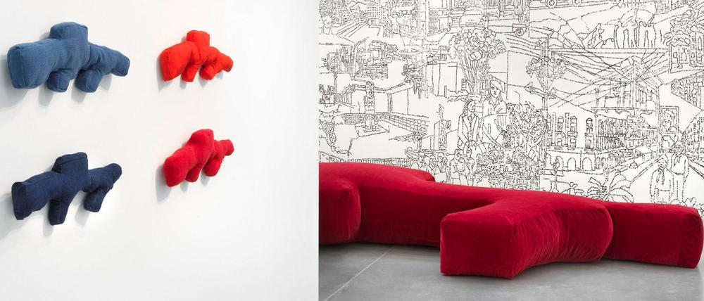 Michaela Meliáns Installation im KINDL – Zentrum für zeitgenössische Kunst.