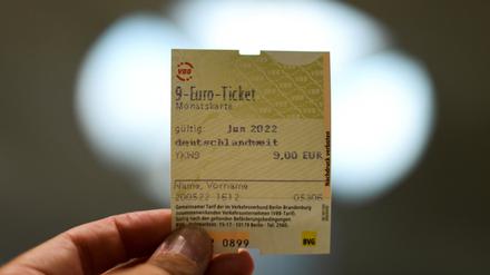 Ab dem 1. Juni gilt deutschlandweit das Neun-Euro-Ticket.