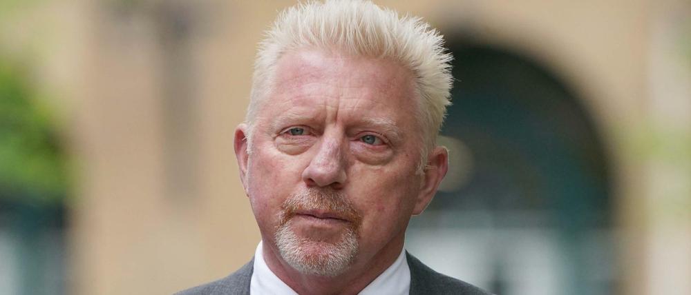 Boris Becker am Tag der Urteilsverkündung