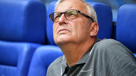 Vor dem Absprung. Werner Gegenbauer.