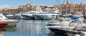 Luxusyachten im Hafen von Saint Tropez (Archivbild von 2018) 