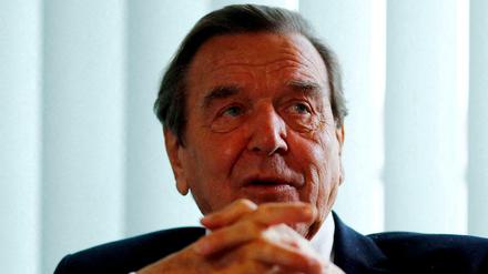 Der ehemalige Bundeskanzler Gerhard Schröder (SPD).