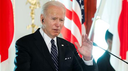 US-Präsident Joe Biden bei einer Pressekonferenz in Tokio am 23. Mai 2022