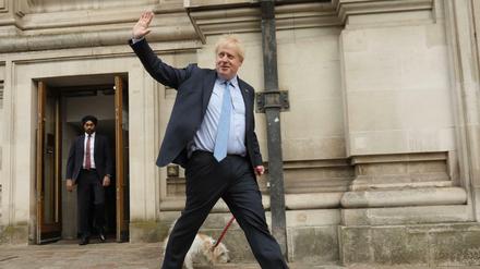 Der Premierminister von Großbritannien muss sich wegen der "Partygate"-Affäre noch vor dem Parlament verantworten. 