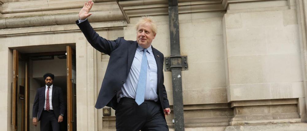 Der Premierminister von Großbritannien muss sich wegen der "Partygate"-Affäre noch vor dem Parlament verantworten.