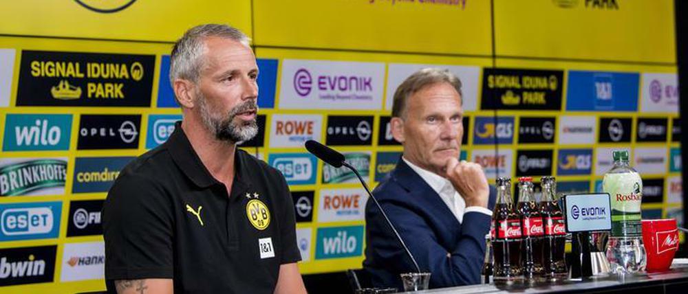 Da war er noch der große Hoffnungsträger. Inzwischen hat Marco Rose in Dortmund schon wieder ausgespielt.