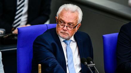 Bundestagsvizepräsident Wolfgang Kubicki (FDP) am 24. März 2002 im Parlament