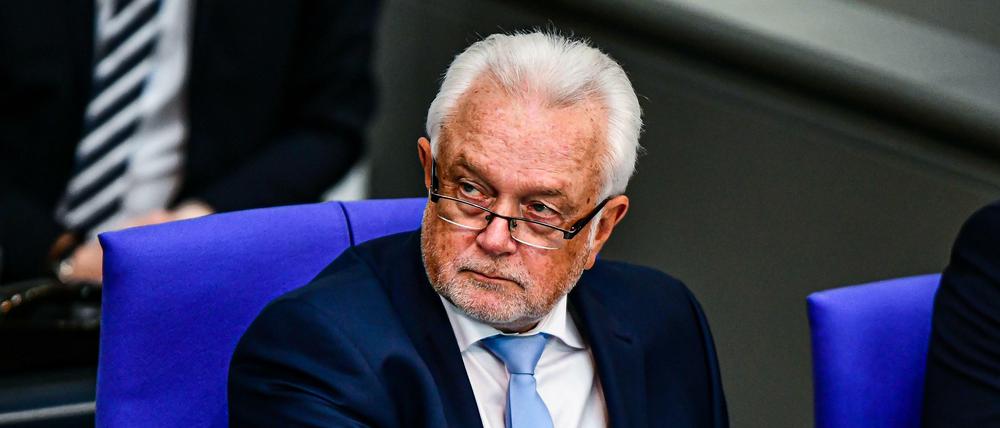 Bundestagsvizepräsident Wolfgang Kubicki (FDP) am 24. März 2002 im Parlament