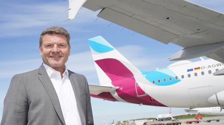 Eurowings-Vorsitzender Jens Bischof erklärte am Mittwoch, jeder Easyjet-Mitarbeiter erhalte ein attraktives Jobangebot.