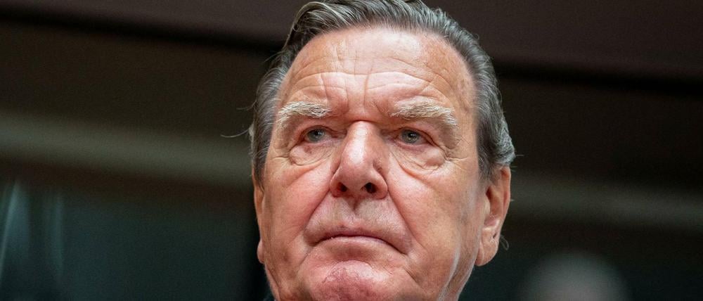 Altkanzler Gerhard Schröder