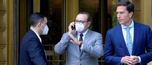 US-Schauspieler Kevin Spacey verlässt nach einer Anhörung ein Gericht in New York City.