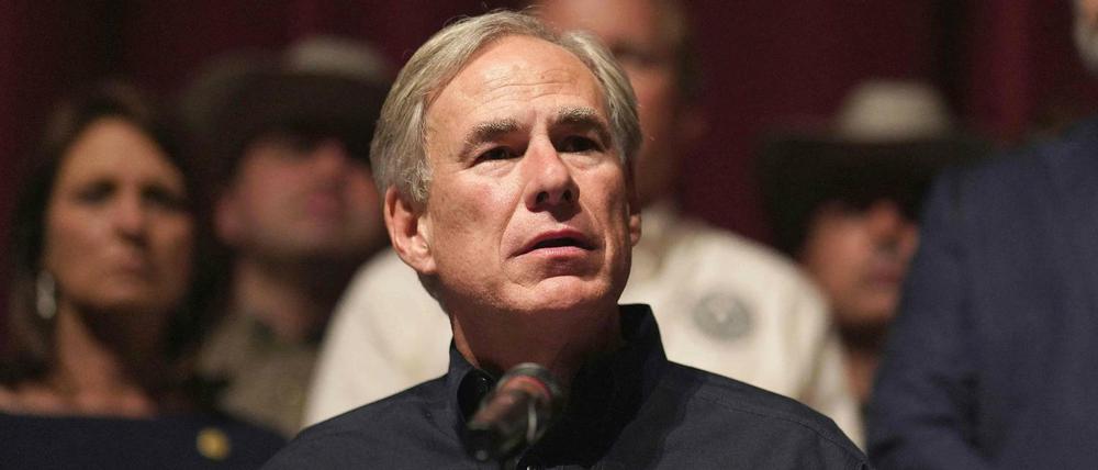 Gouverneur Greg Abbott möchte sich bei der Jahresversammlung der NRA mit einer Videobotschaft an die Waffenlobby richten.