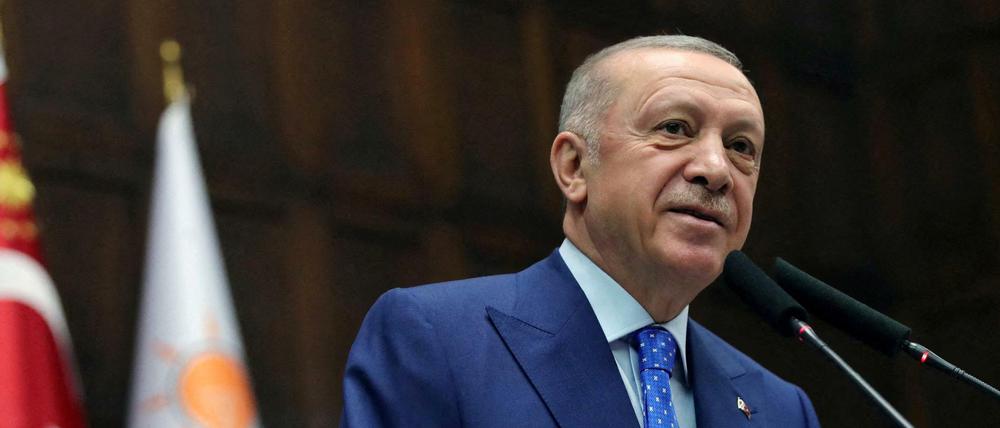 Der türkische Präsident Erdogan sträubt sich weiter gegen eine Nato-Norderweiterung.