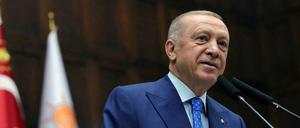 Der türkische Präsident Erdogan sträubt sich weiter gegen eine Nato-Norderweiterung.