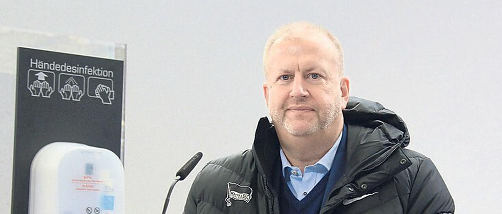 Das war es mit Hertha. Seit 2001 war Ingo Schiller Finanzgeschäftsführer.