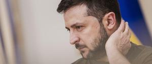 Wolodymyr Selenskyj, Präsident der Ukraine, am 10 Mai 2022 in Kiew 