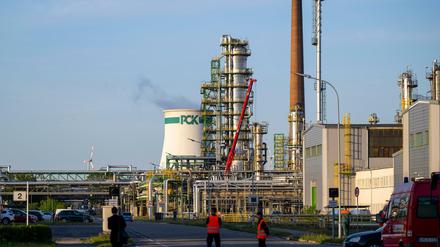Die Druschba-Pipeline endet in der deutschen Raffinerie Schwedt.