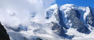Von wegen ewiges Eis: der Piz Palü im Schweizer Kanton Graubünden heute.