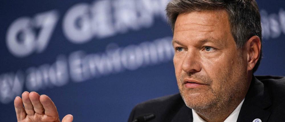 Bundeswirtschaftsminister Robert Habeck warnt vor einem Rückfall in eine handelspolitische Abschottung.