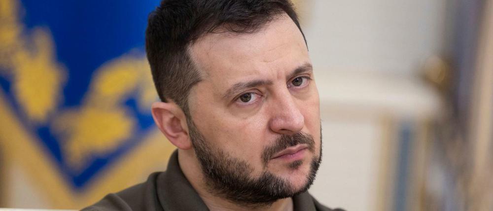 Präsident der Ukraine Wolodymyr Selenskyj