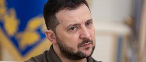 Präsident der Ukraine Wolodymyr Selenskyj