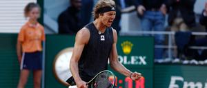 Alexander Zverev steht im Halbfinale der French Open.