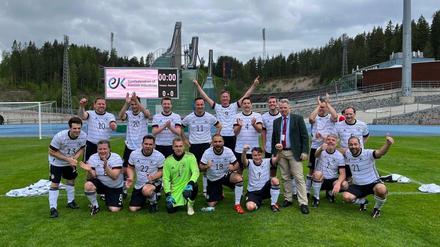 Team Deutschland in Finnland.