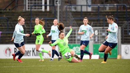 In der Bundesliga war für Turbine gegen die Meisterinnen aus Wolfsburg nichts zu holen.