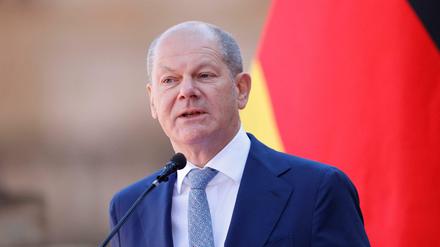 Kanzler Olaf Scholz.