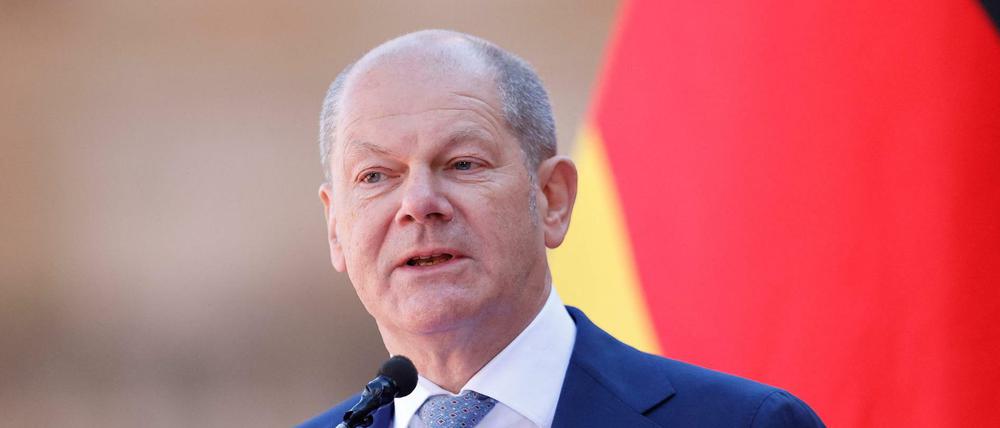 Kanzler Olaf Scholz.