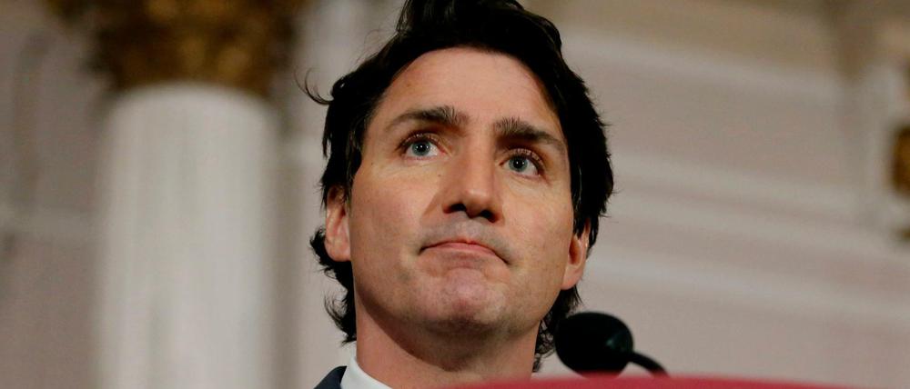 Justin Trudeau, Premierminister von Kanada, kündigt strengere Waffengesetze an.