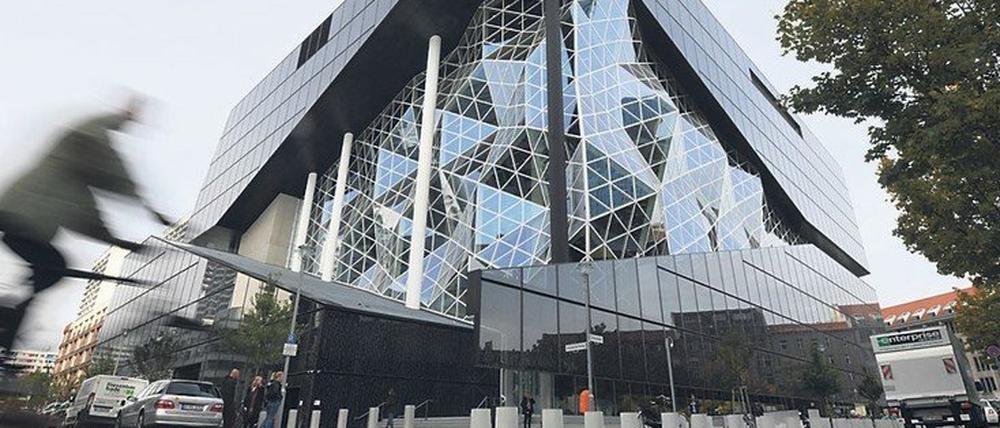 Eyecatcher. OMA entwarf den Neubau des Axel-Springer-Verlags. 