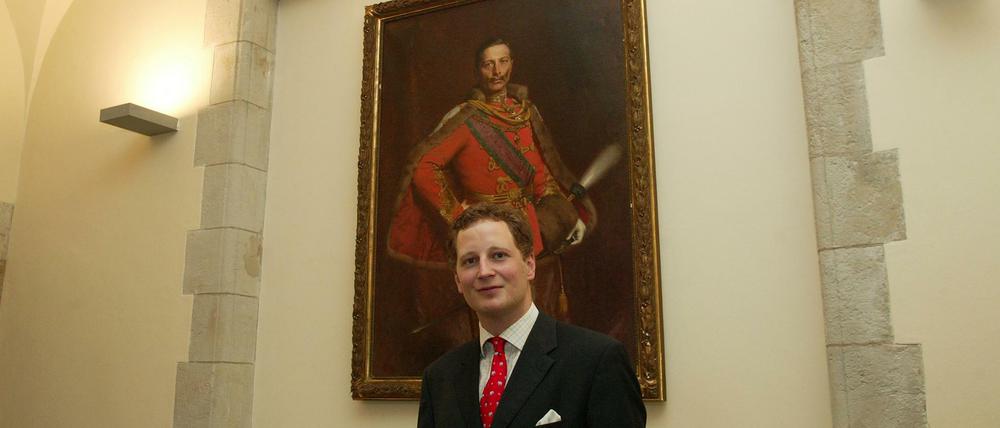 Georg Friedrich von Preußen, Familien-Oberhaupt der Hohenzollern.