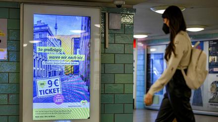 Verheißungsvoll. Das 9-Euro-Ticket ist ein Versprechen, das eventuell nicht gehalten werden kann.