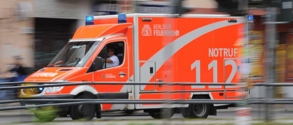 Rettungswagen der Berliner Feuerwehr (Symbolbild).